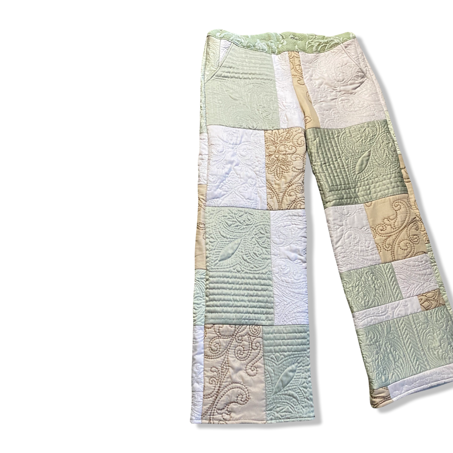 PATCHWORK QUILT PANTS