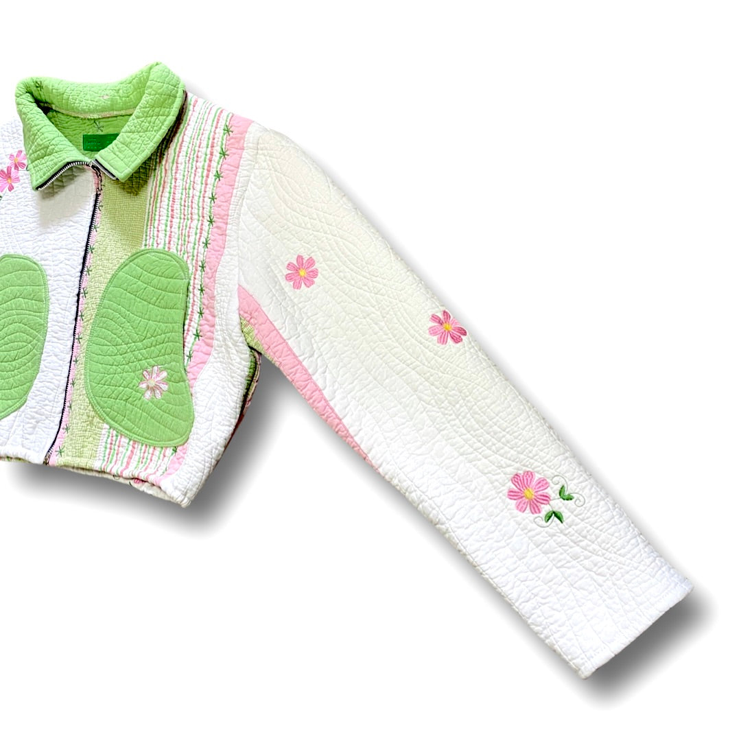 “FLOWERCHILD” QUILT JACKET
