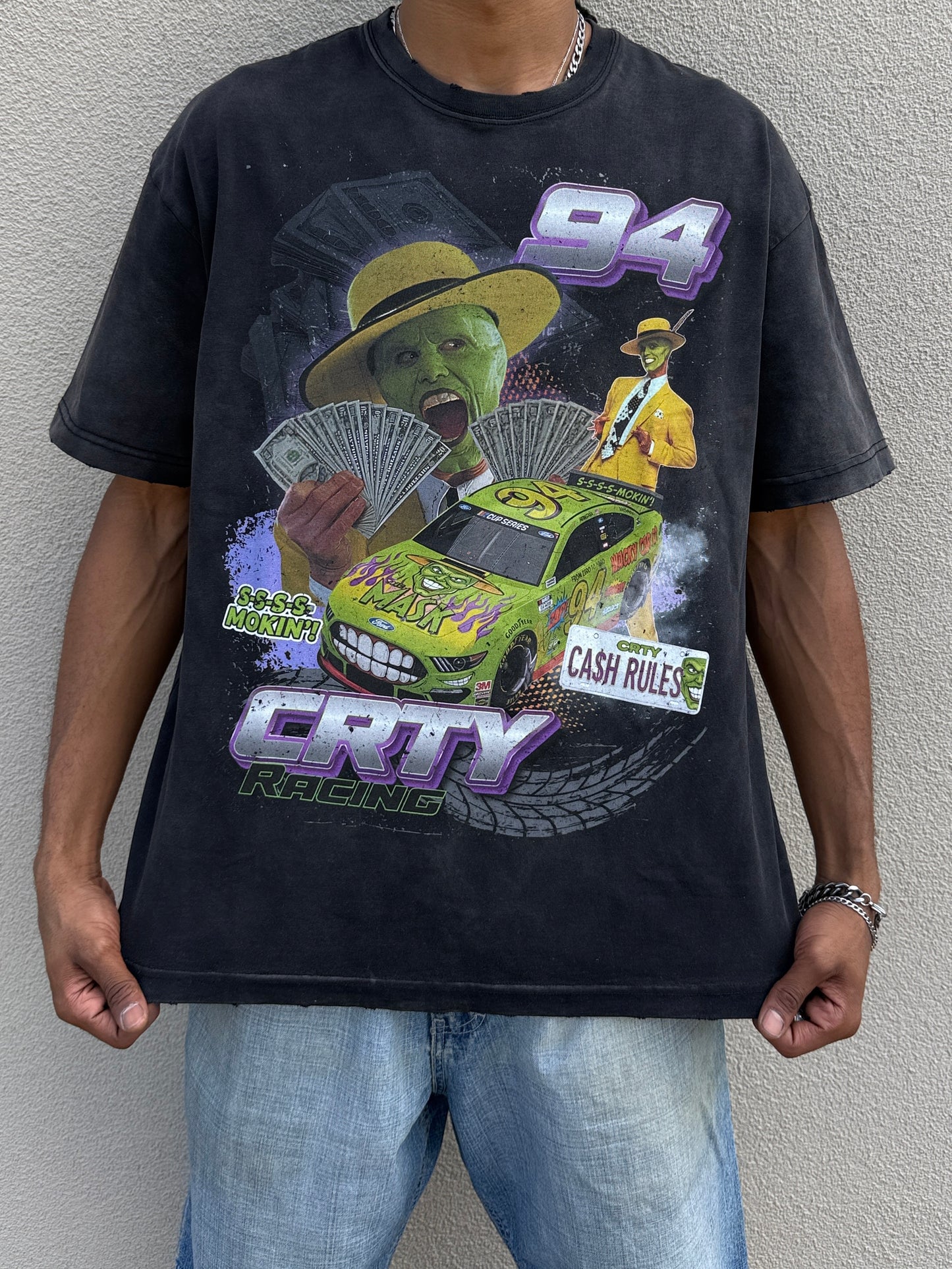 CASH RULES RACING TEE