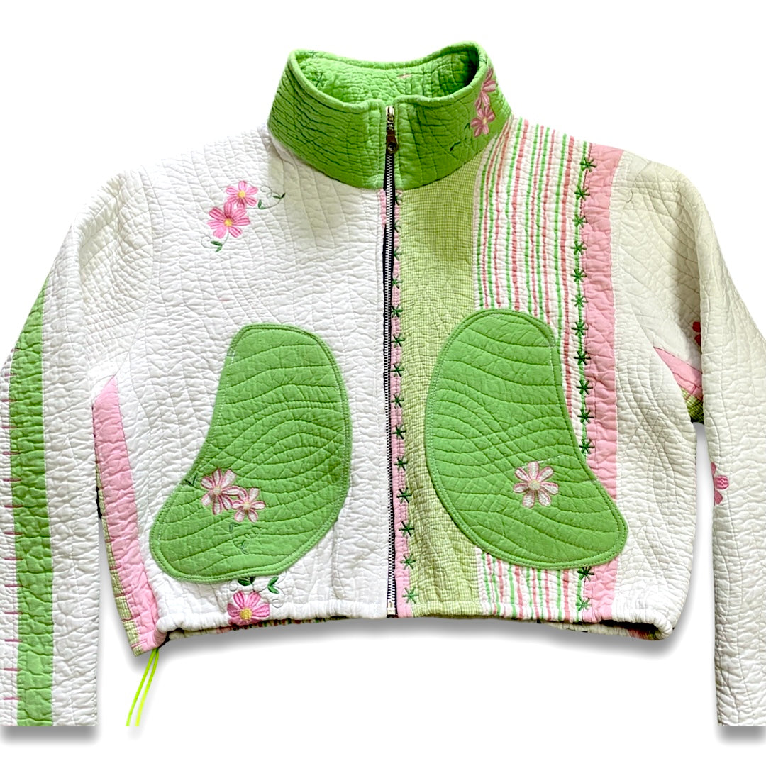 “FLOWERCHILD” QUILT JACKET