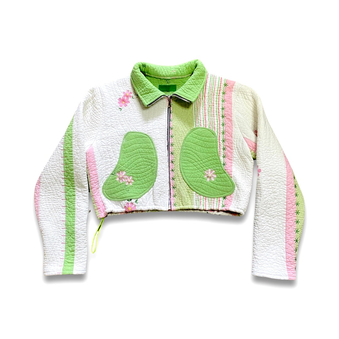 “FLOWERCHILD” QUILT JACKET