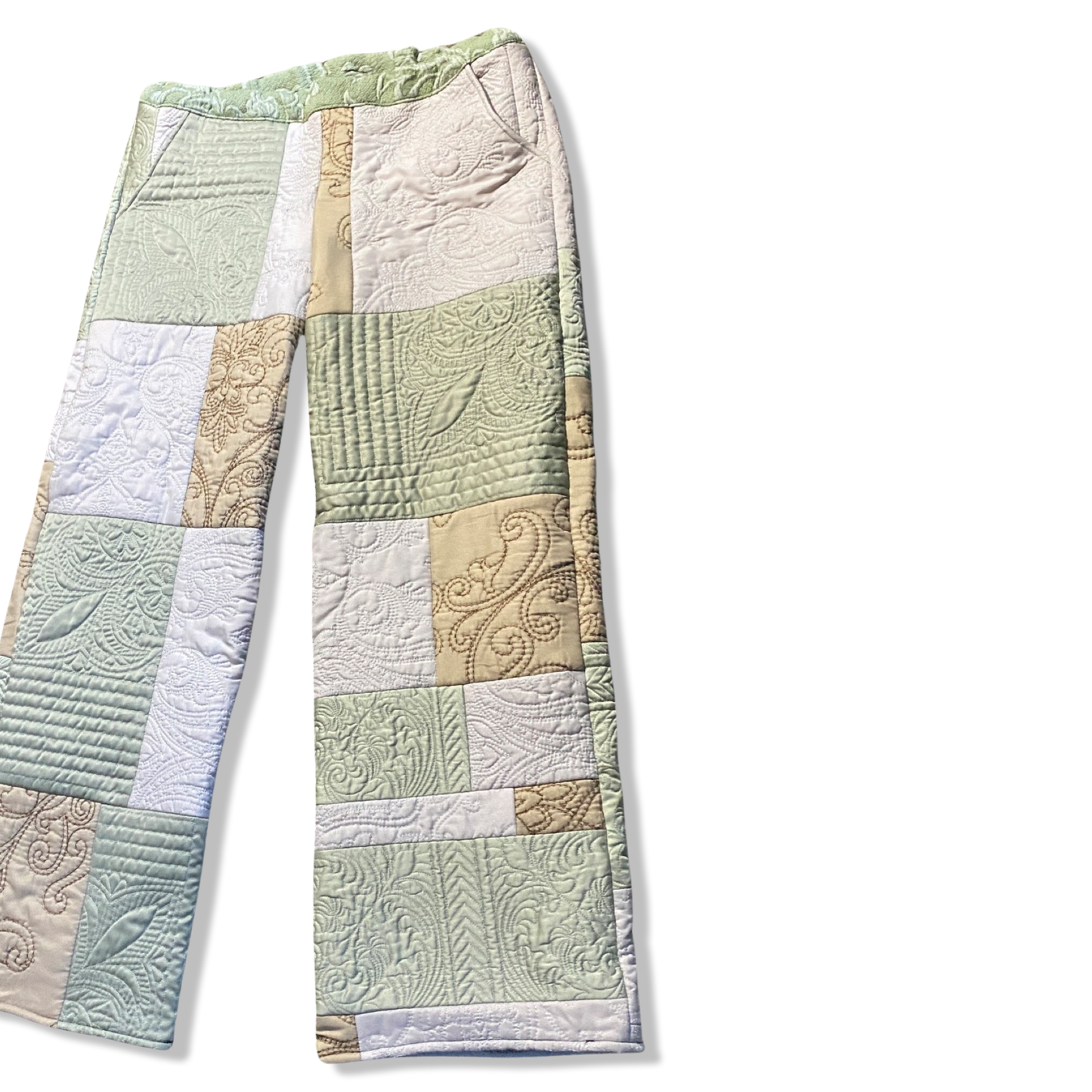 PATCHWORK QUILT PANTS