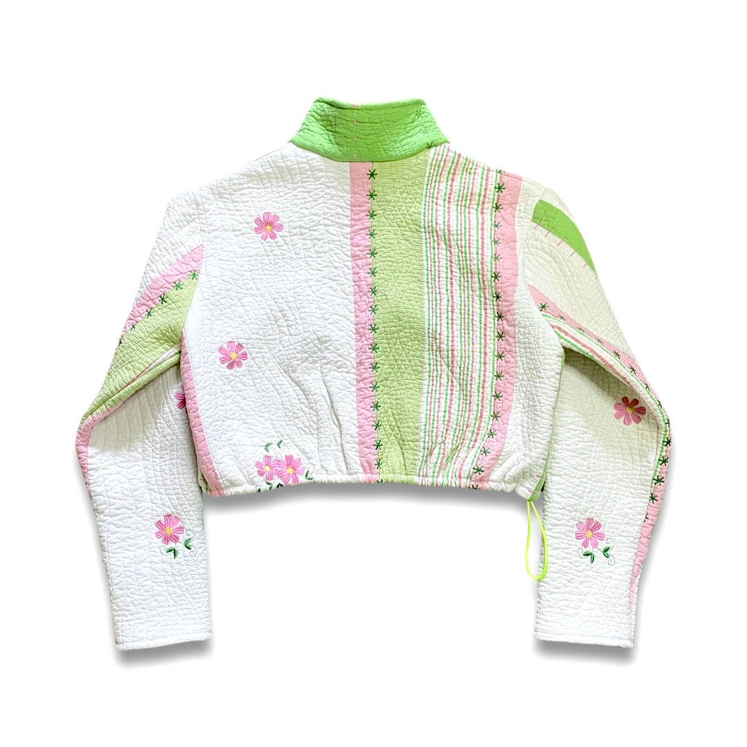 “FLOWERCHILD” QUILT JACKET