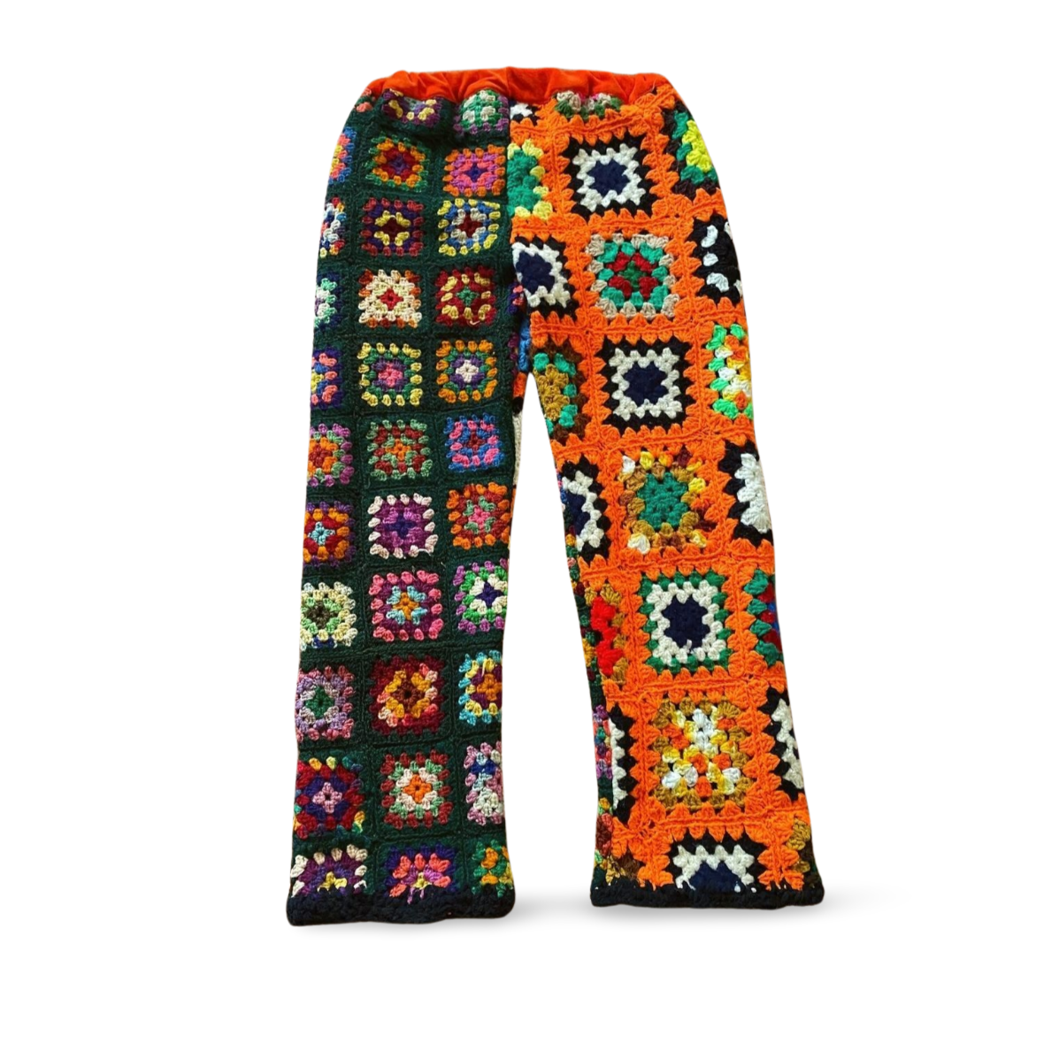 1:1 TWO TONE CROCHET PANTS