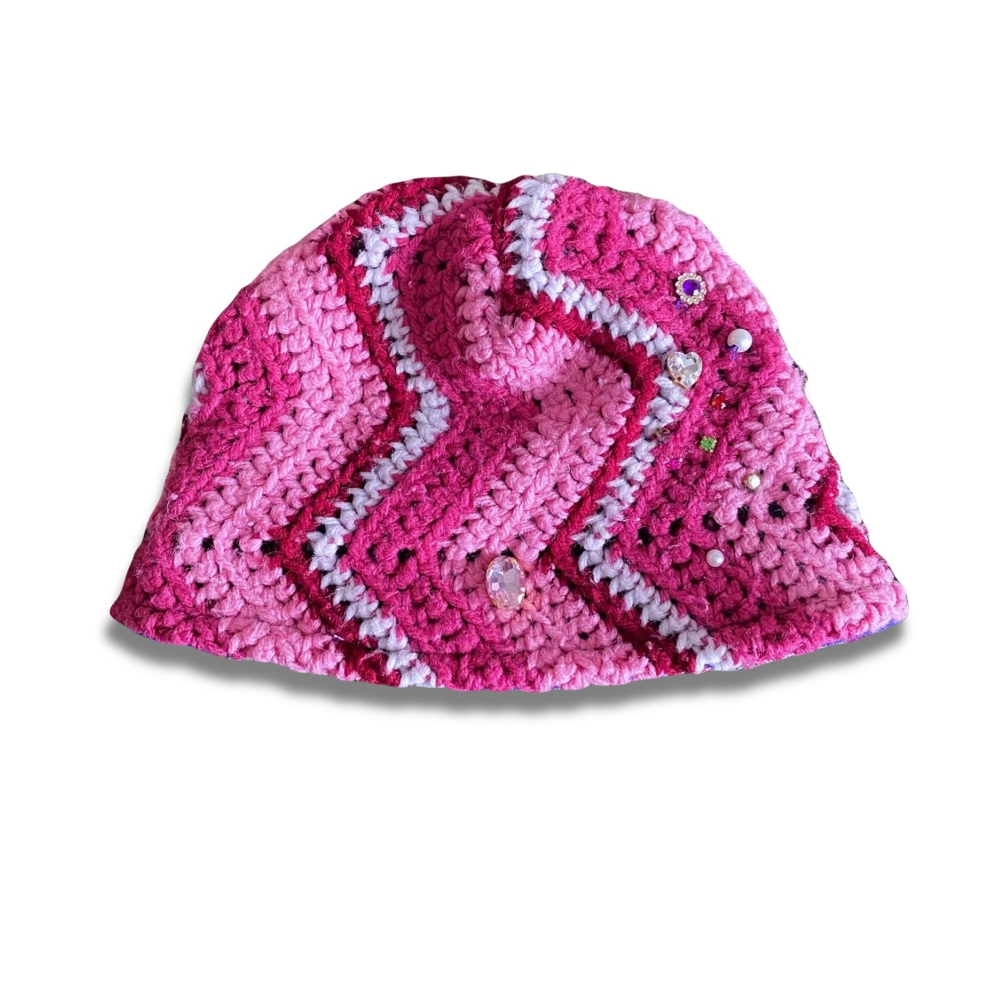 "HUBBA BUBBA" CROCHET BEANIE