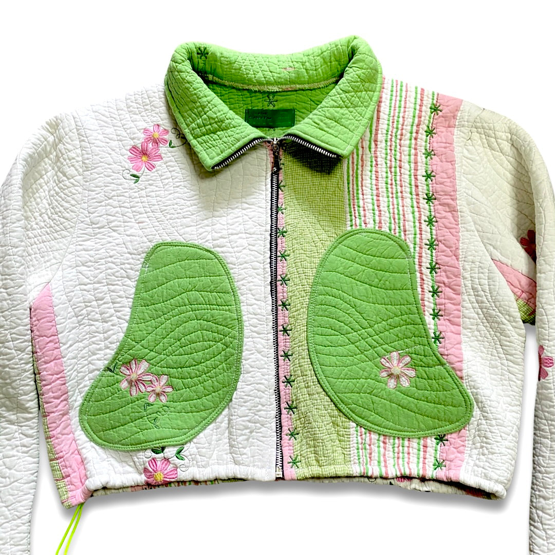 “FLOWERCHILD” QUILT JACKET