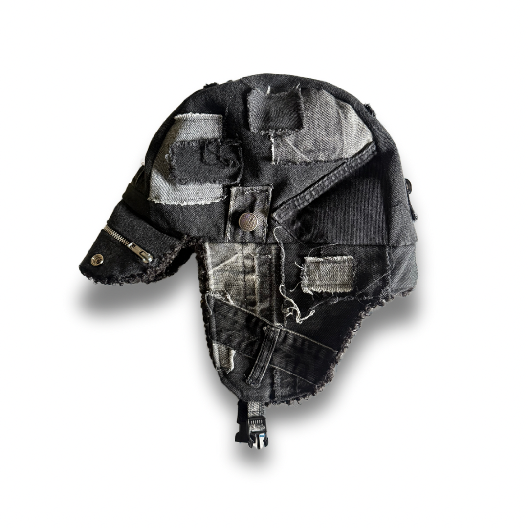 DENIM TRAPPER HAT