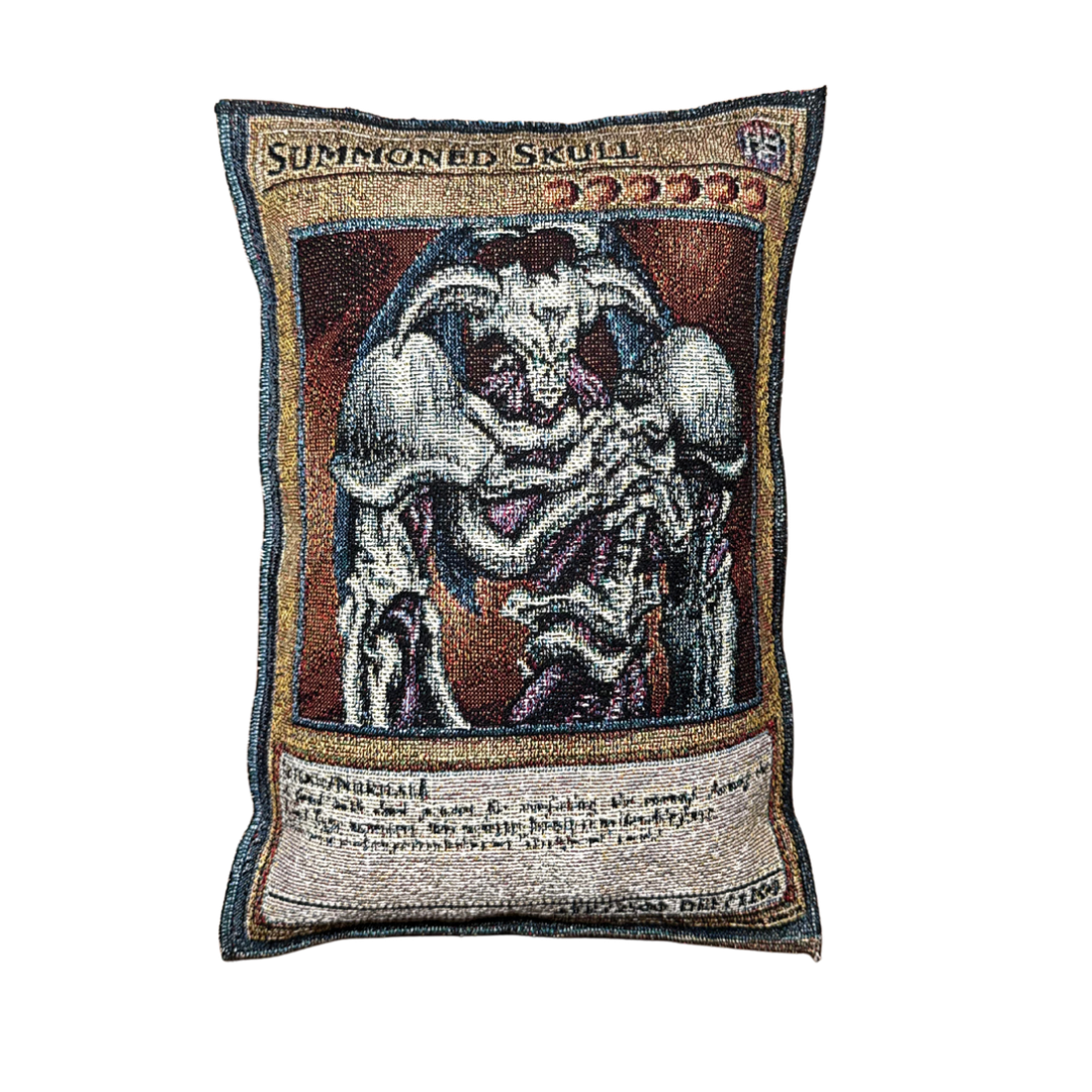 SUMMONED SKULL CARD PILLOW