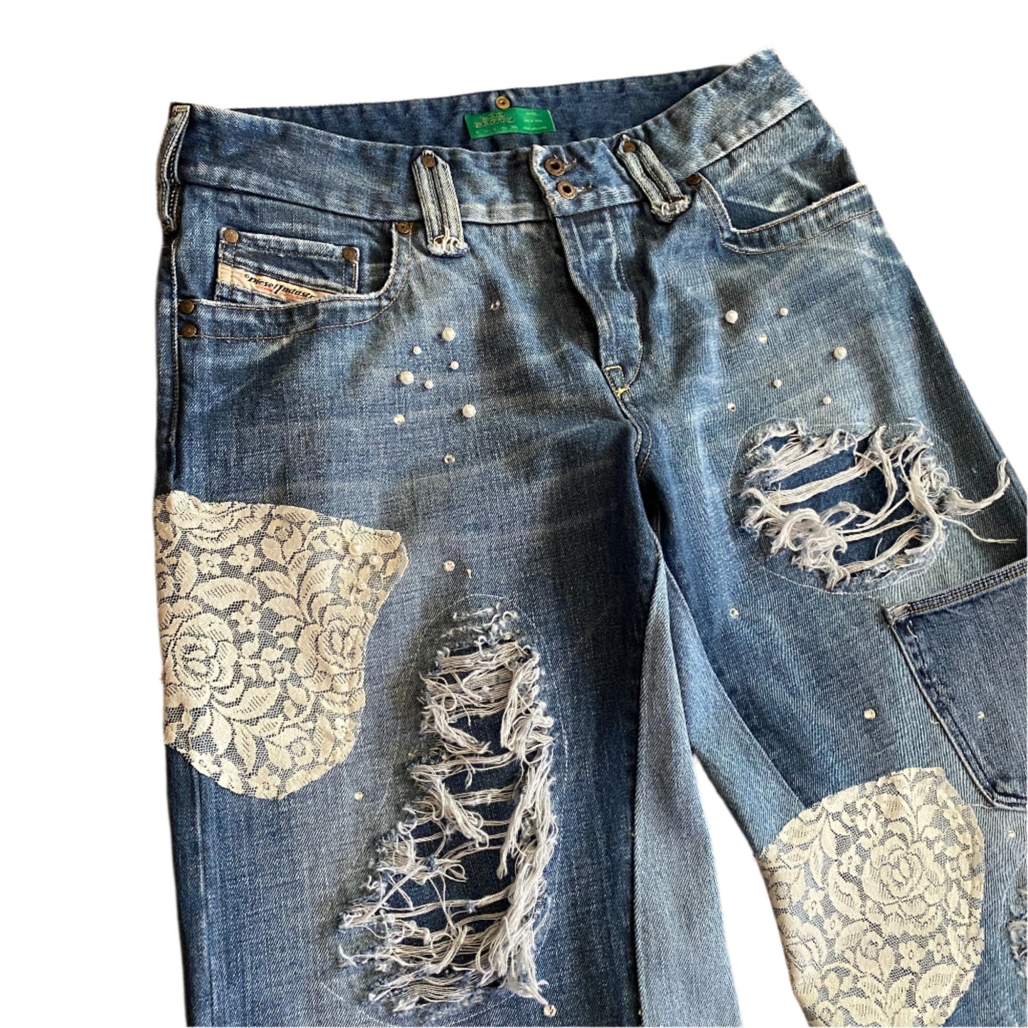 1:1 LACE DENIM