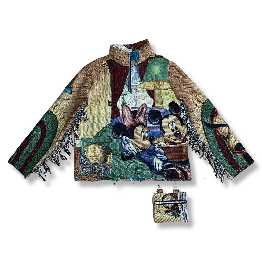 FAMILY TIES QUARTER ZIP SWEATER