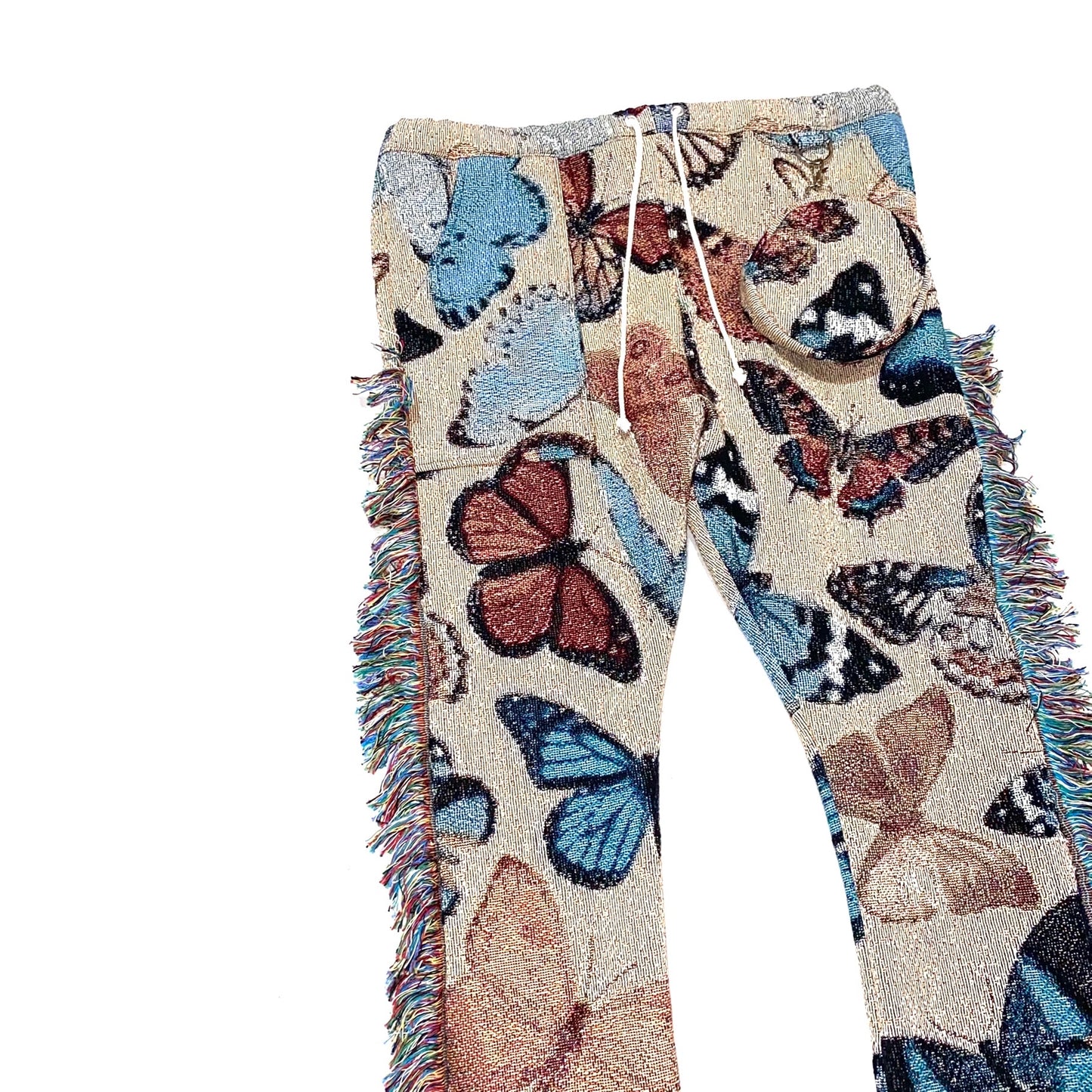 “BUTTERFLY SZN” WOVEN FLARES 🦋