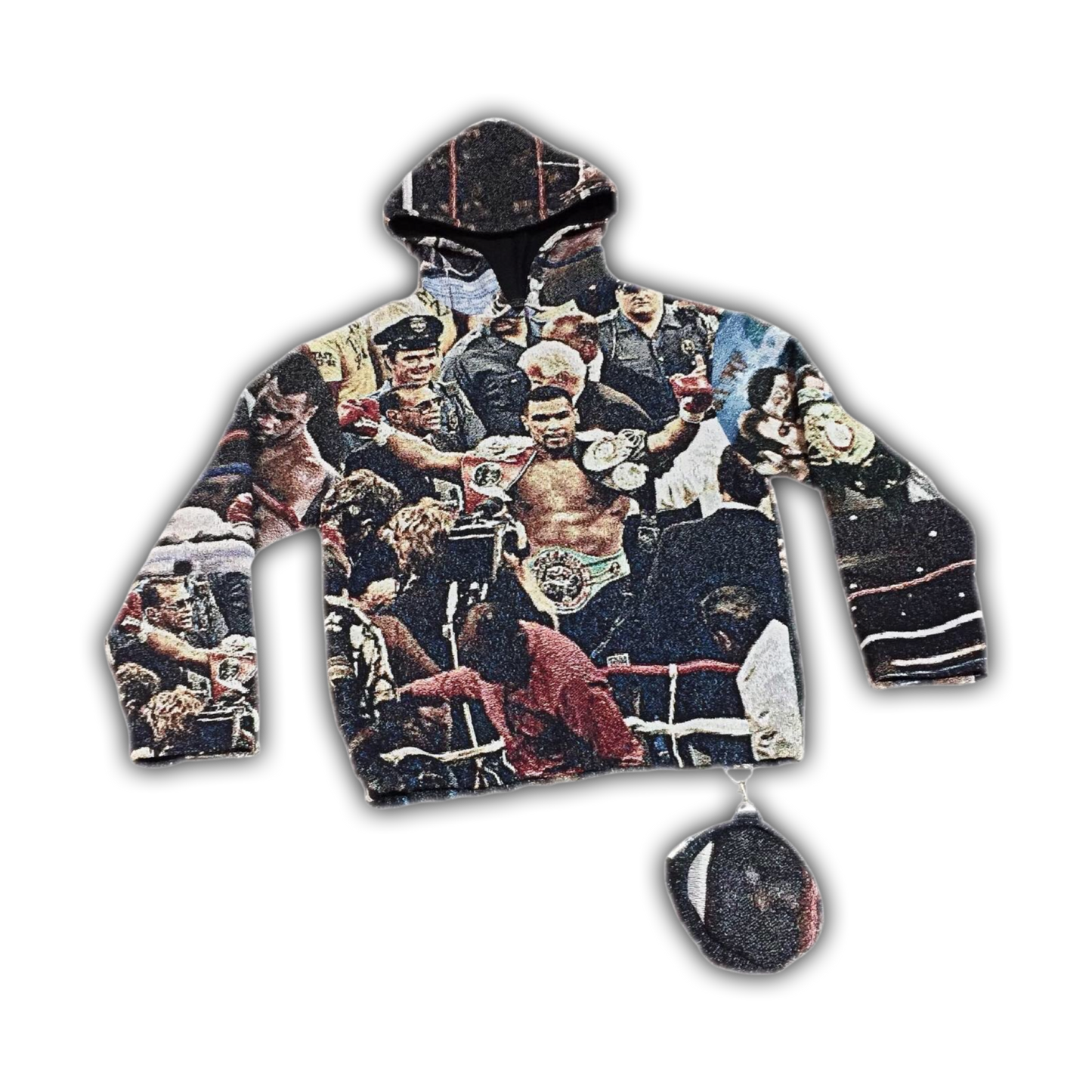 “HEART OF A CHAMPION” WOVEN HOODIE