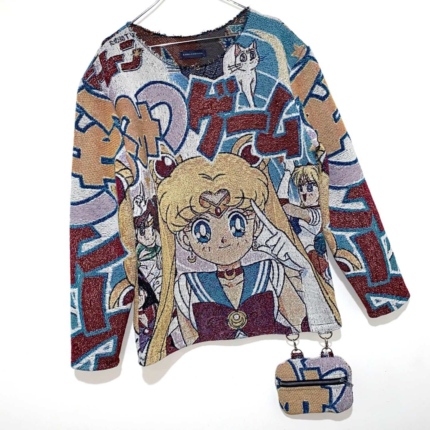 ‘SAILOR MOON’ WOVEN CREWNECK
