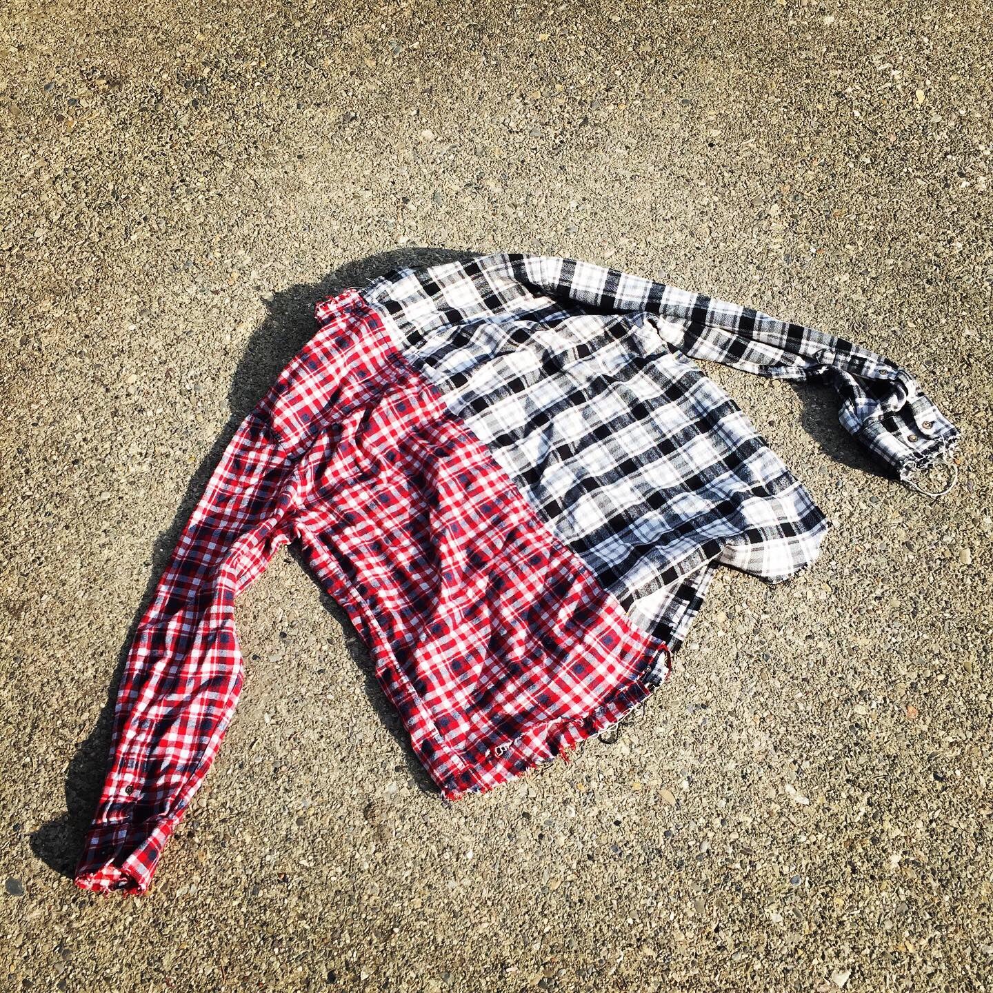 2 Tone Flannel💔🖤