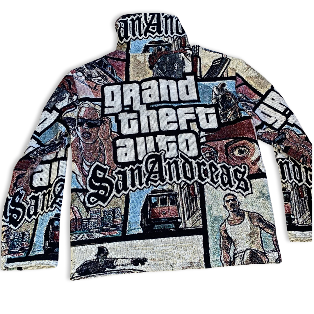 ‘SAN ANDREAS’ WOVEN JACKET