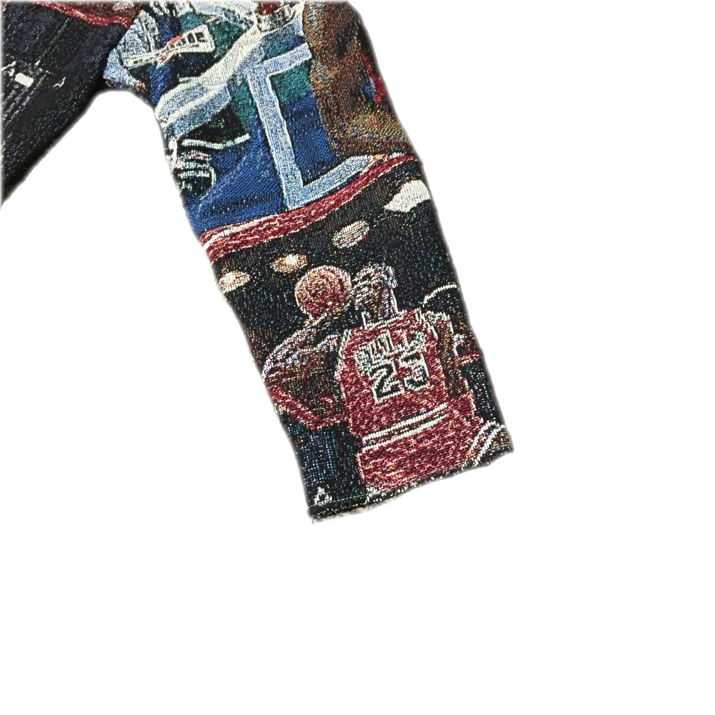 “FROM THE FREE THROW” WOVEN CREWNECK