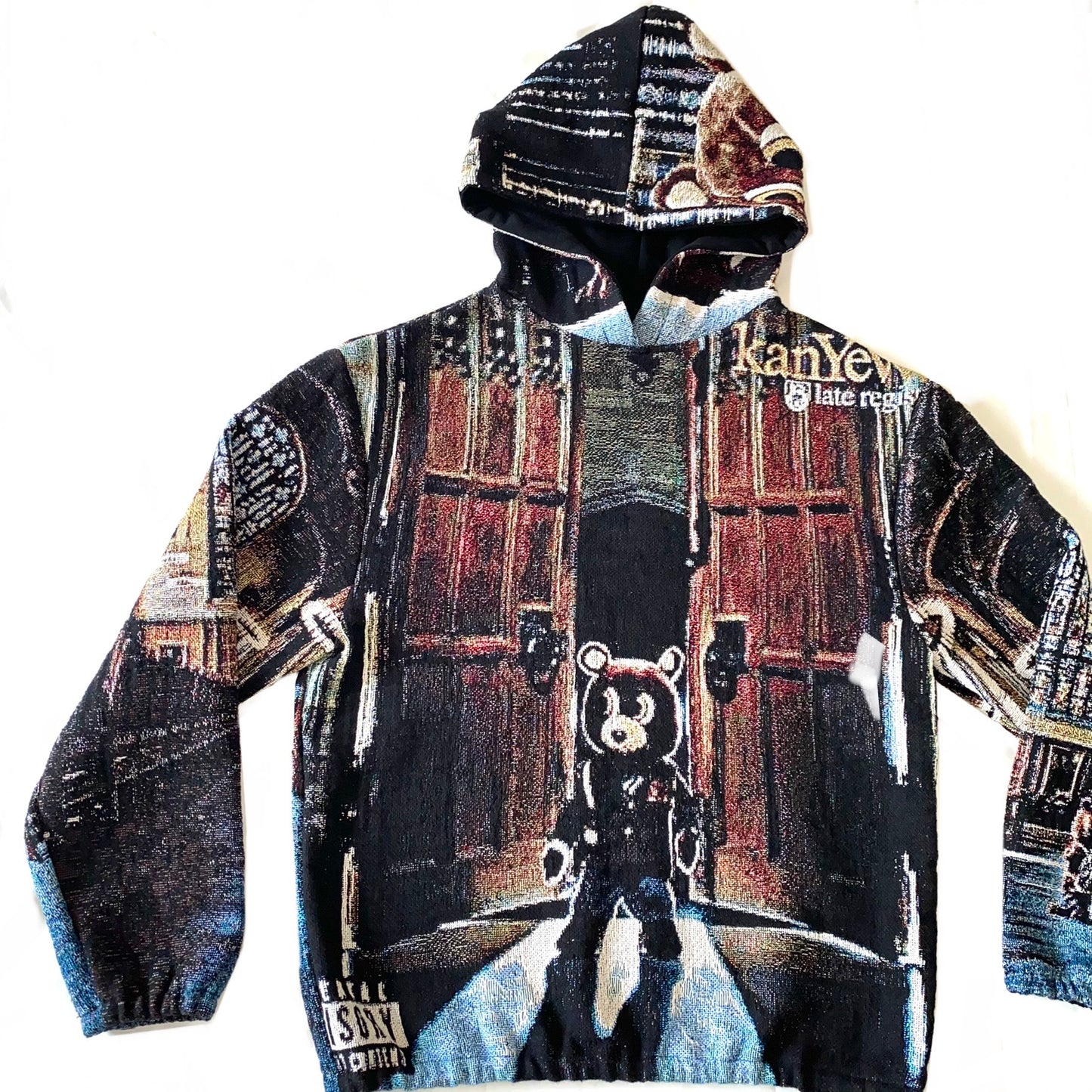 ‘YE’ WOVEN HOODIE 🐻✨