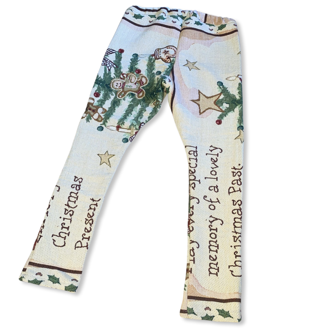“HOLIDAY SZN” WOVEN FLARES