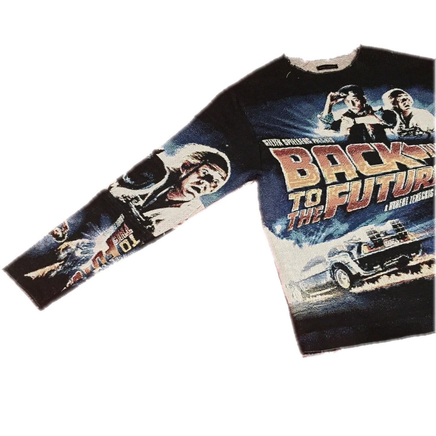“BACK TO THE FUTURE” WOVEN CREWNECK 🤖