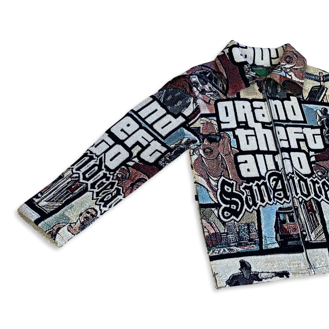 ‘SAN ANDREAS’ WOVEN JACKET