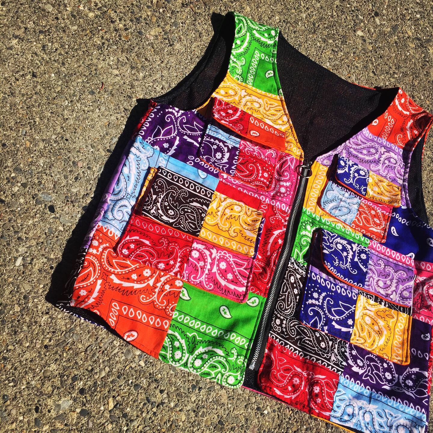“Paisley Crazy” Tactical/ Fisherman’s Vest