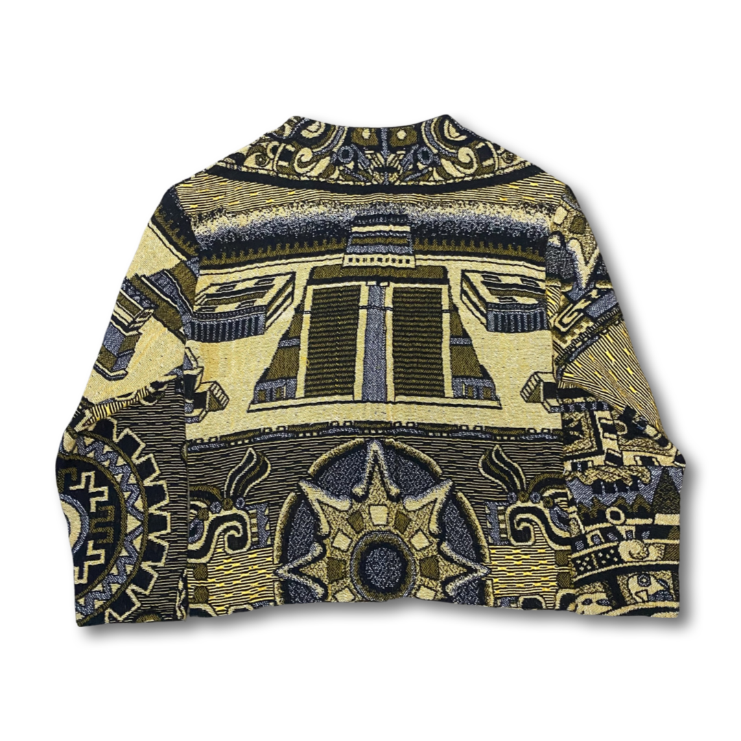 1:1 ‘MAYAN RUINS’ CARDIGAN