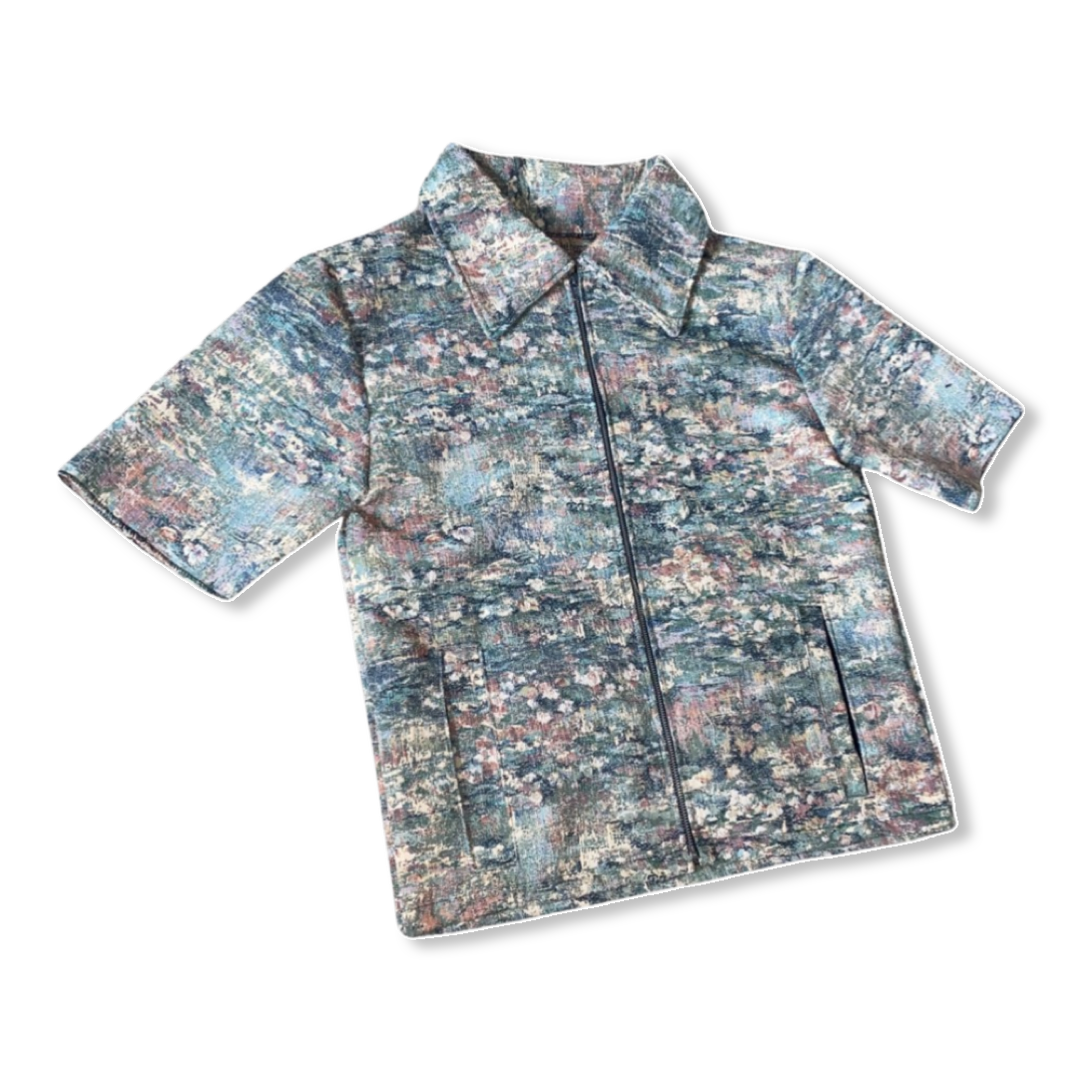 1:1 SHORT SLEEVE ZIP UP