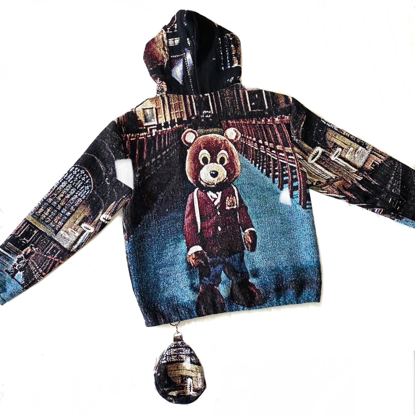 ‘YE’ WOVEN HOODIE 🐻✨
