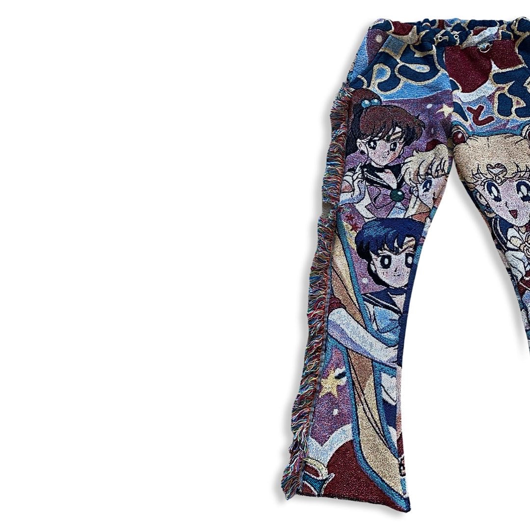 ‘SAILOR MOON’ WOVEN FLARES
