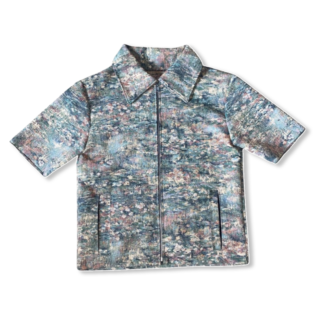1:1 SHORT SLEEVE ZIP UP