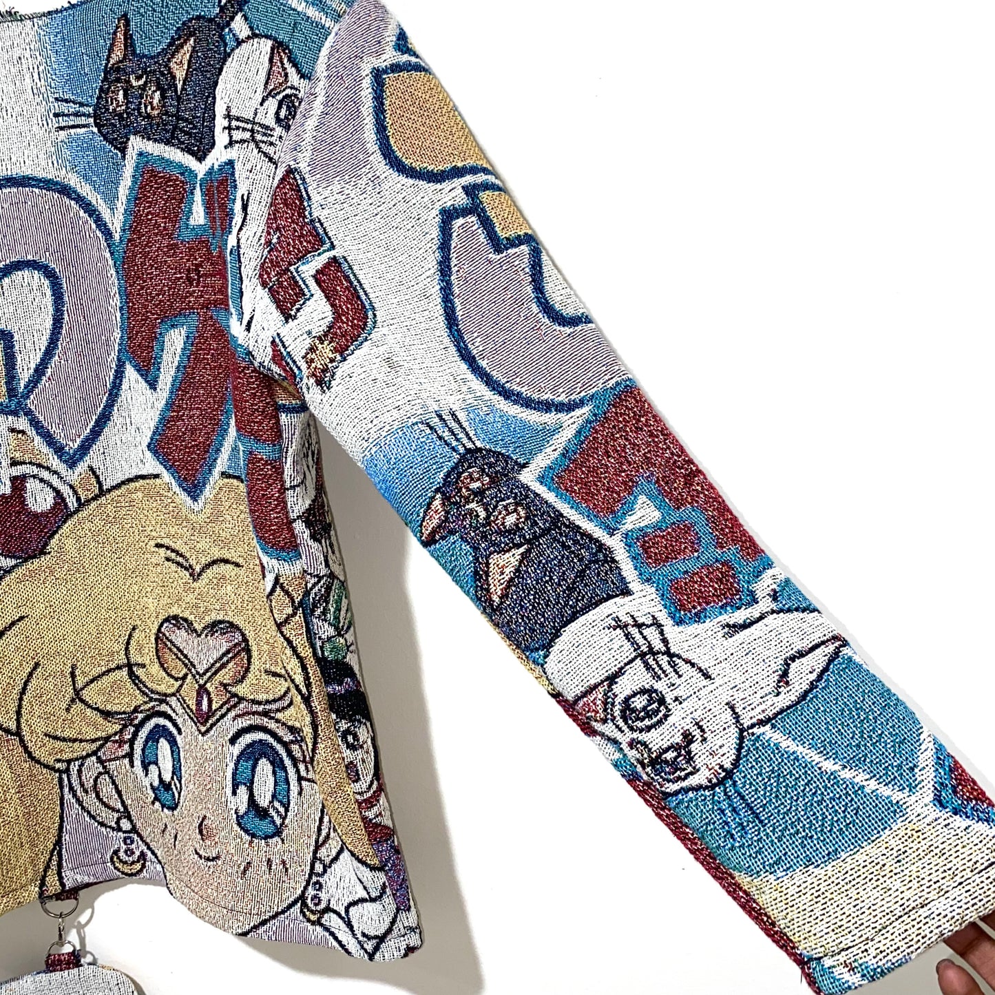 ‘SAILOR MOON’ WOVEN CREWNECK