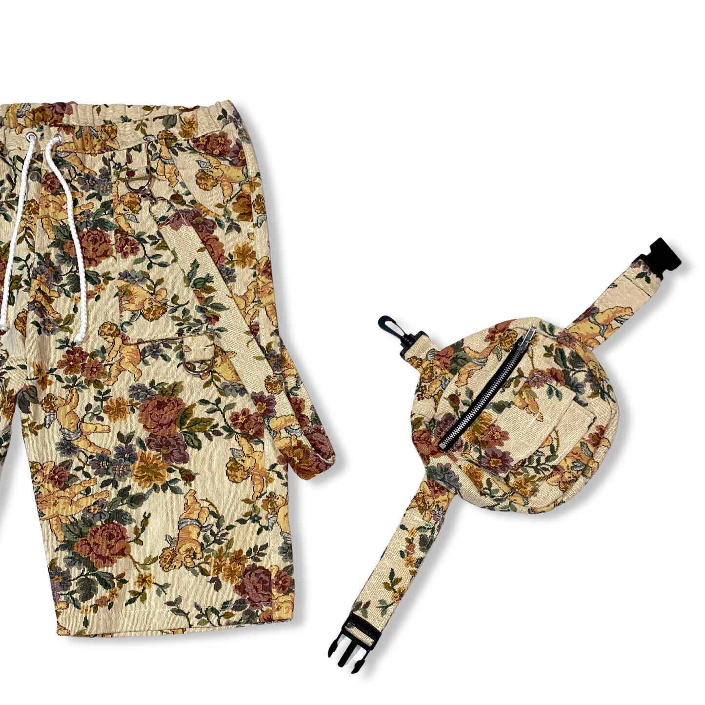 “Angelchild” Tactical Woven Shorts