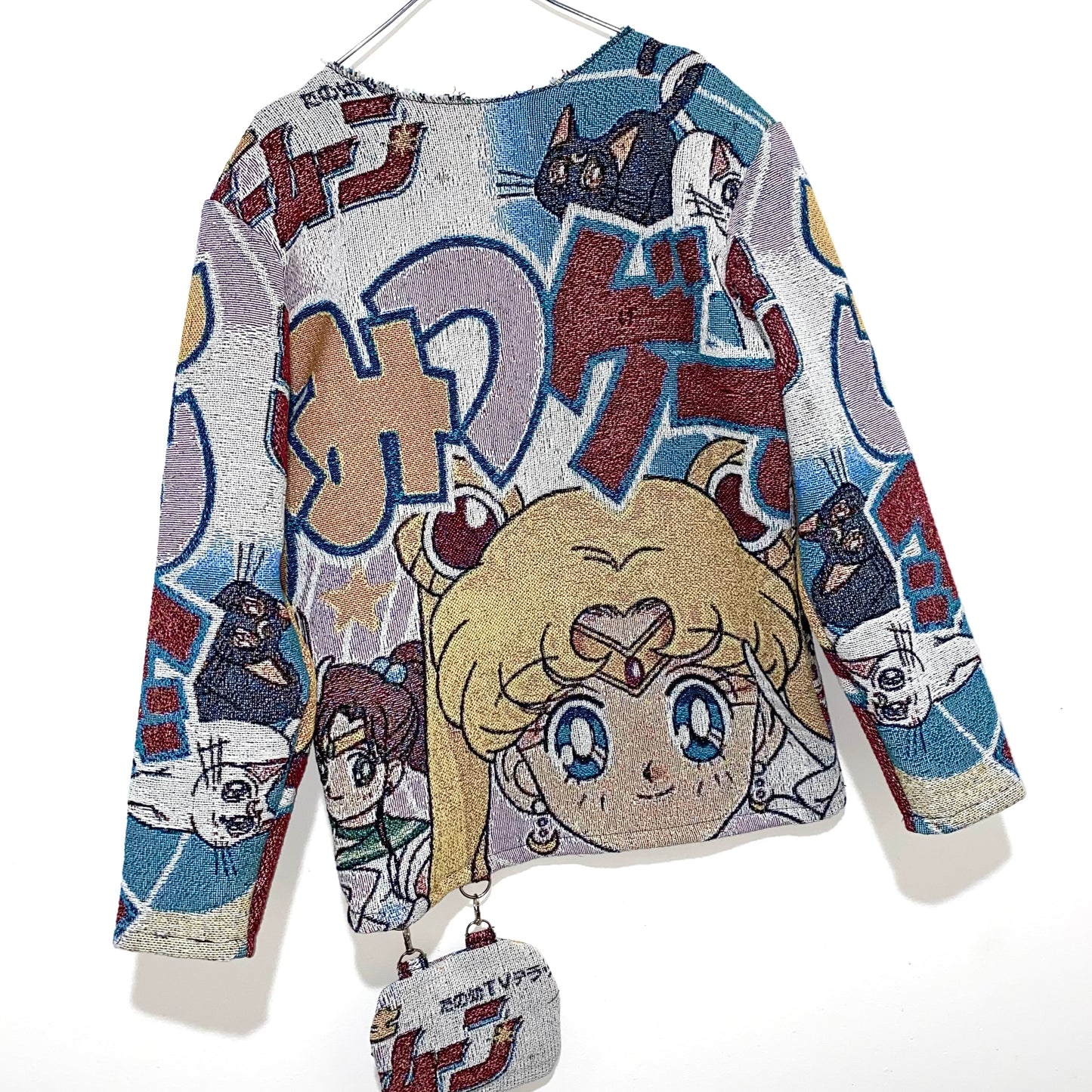 ‘SAILOR MOON’ WOVEN CREWNECK