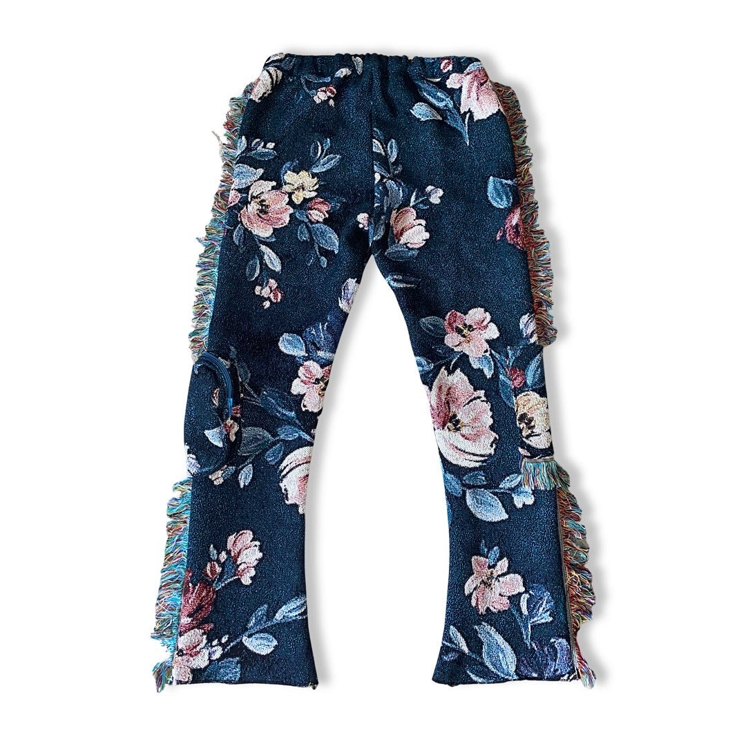 “FLORAL” WOVEN FLARES