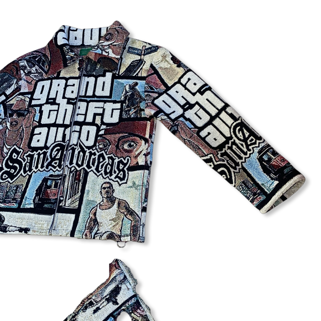 ‘SAN ANDREAS’ WOVEN JACKET