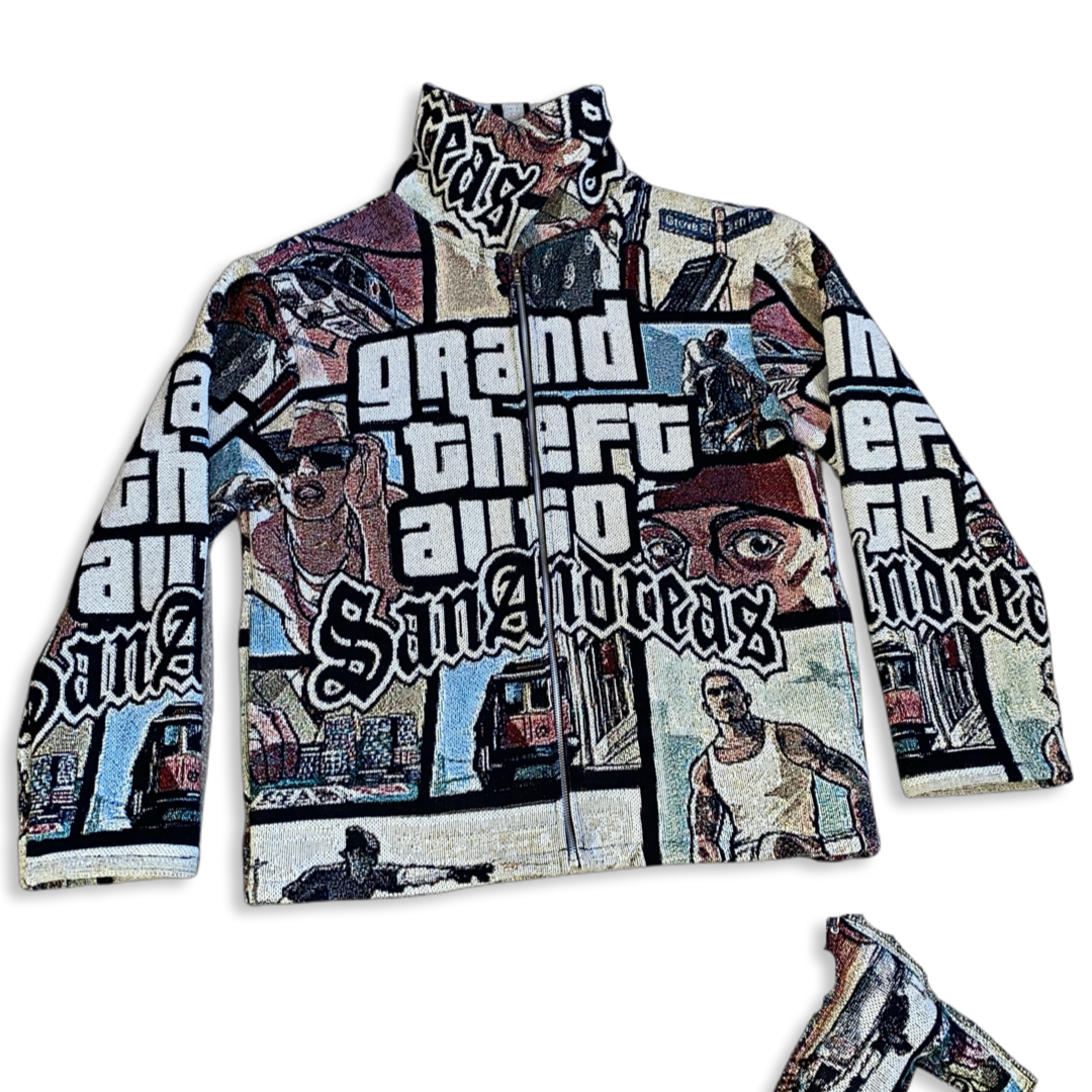 ‘SAN ANDREAS’ WOVEN JACKET