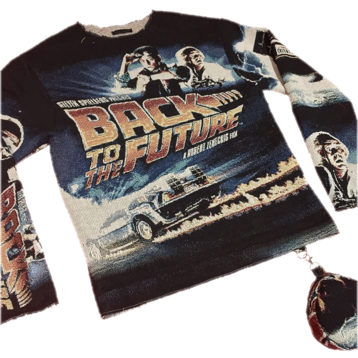 “BACK TO THE FUTURE” WOVEN CREWNECK 🤖