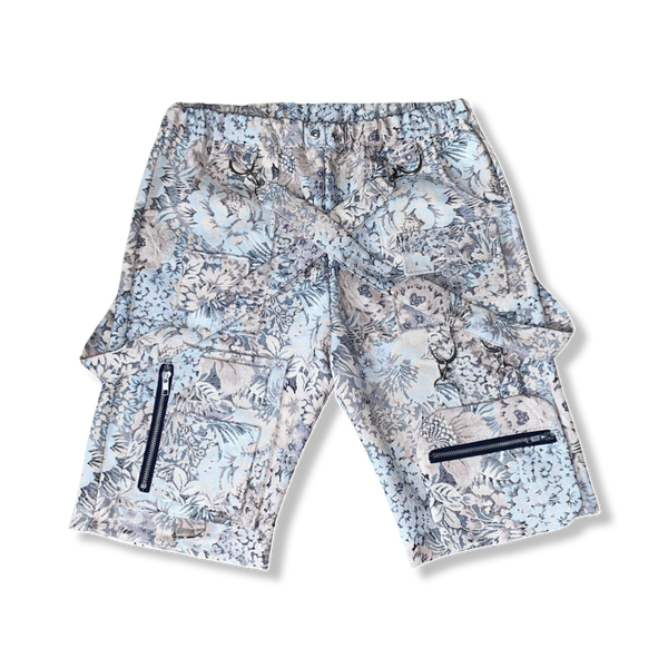 “FLORAL” WOVEN SHORTS