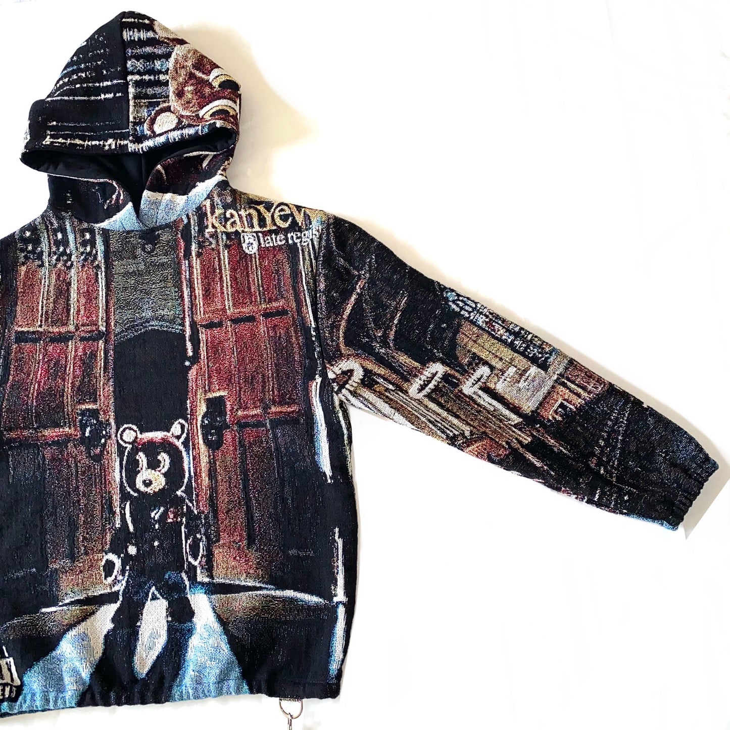‘YE’ WOVEN HOODIE 🐻✨