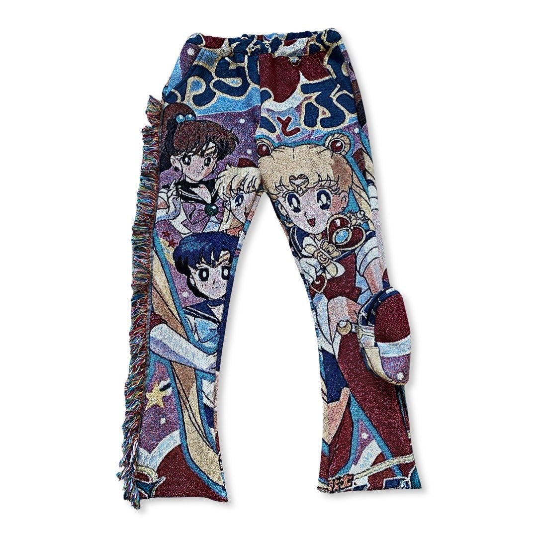 ‘SAILOR MOON’ WOVEN FLARES