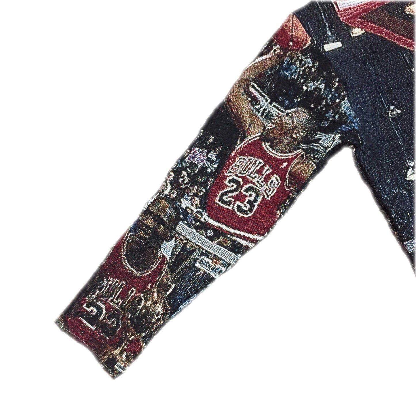 “FROM THE FREE THROW” WOVEN CREWNECK