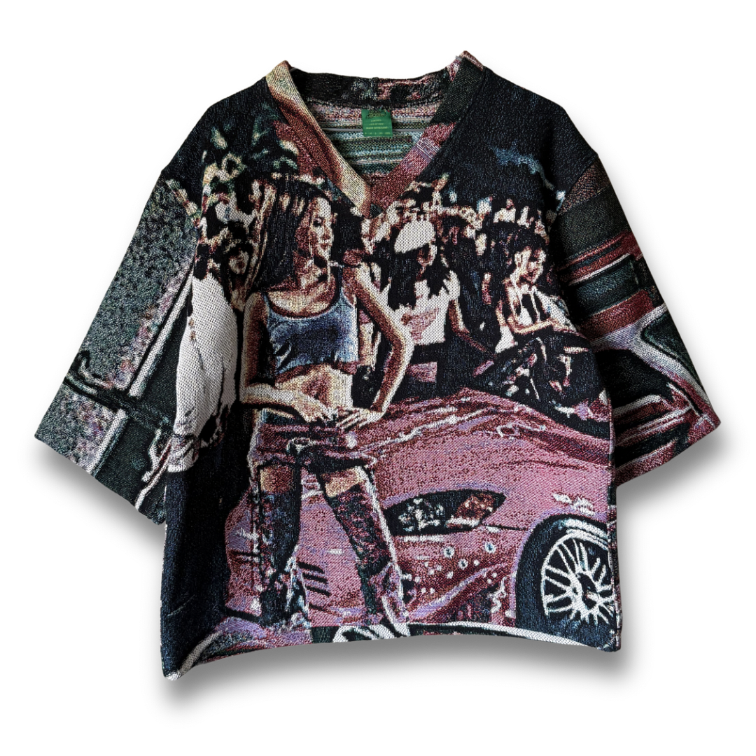 SUKI WOVEN JERSEY