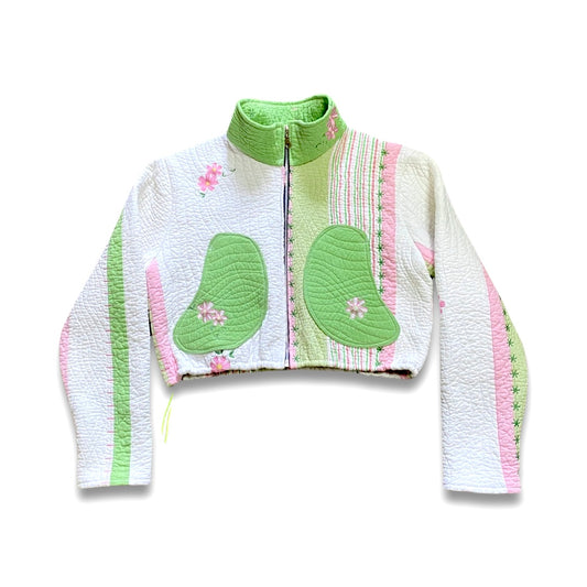 “FLOWERCHILD” QUILT JACKET