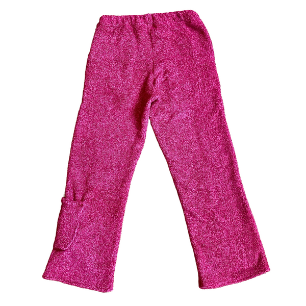 HOT PINK FUZZY SWEATS