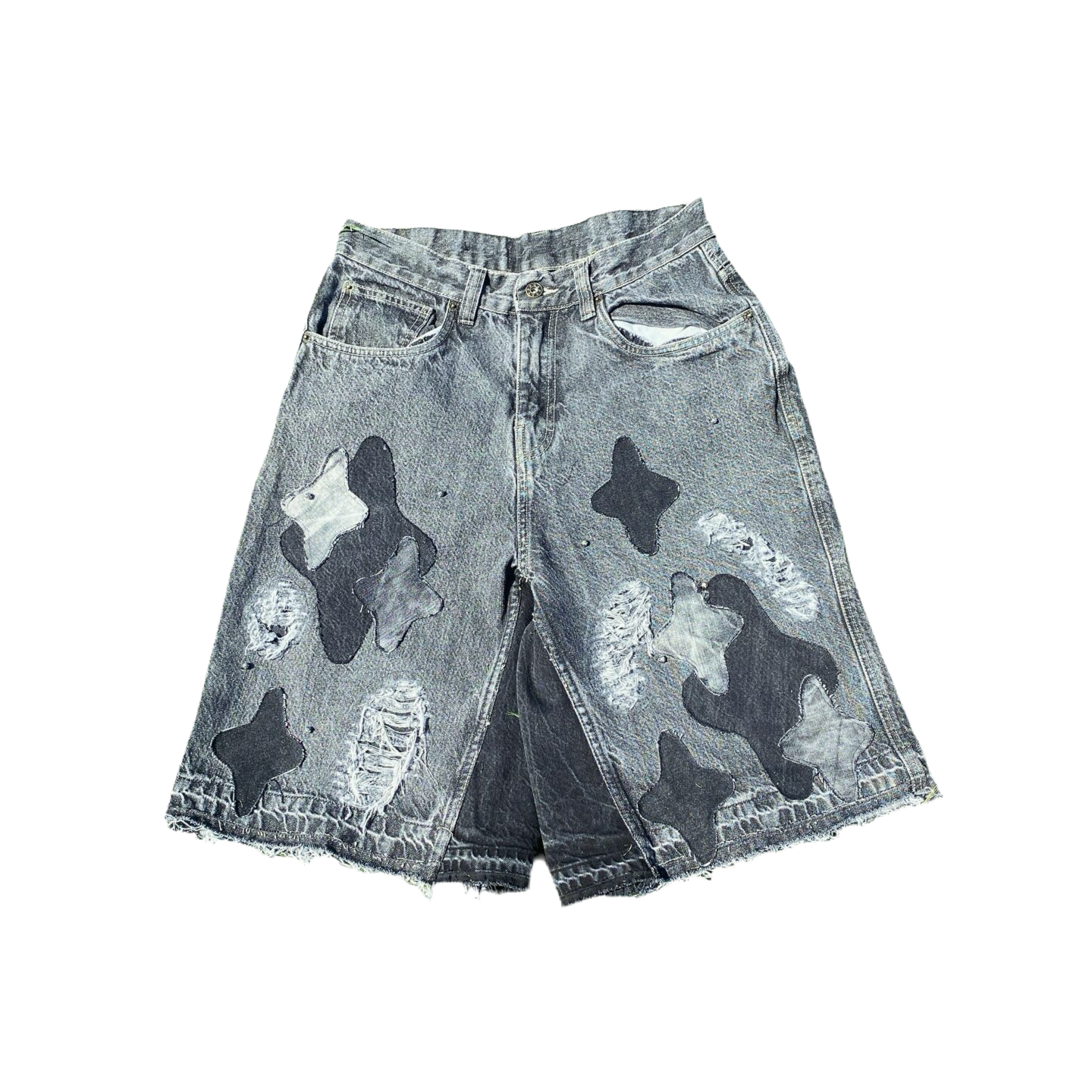 STARSTRUCK JORTS (BLACK)