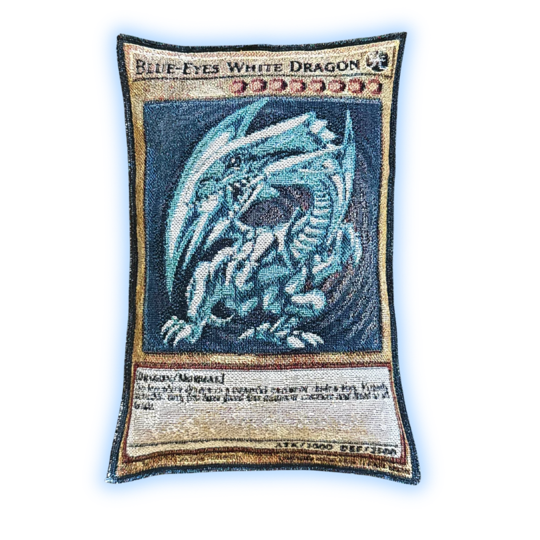 BLUE EYES CARD PILLOW