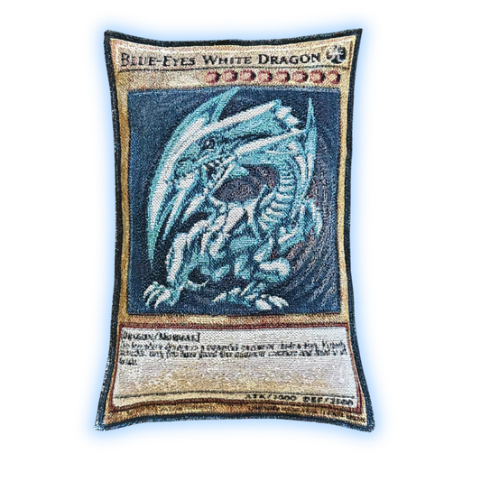 BLUE EYES CARD PILLOW