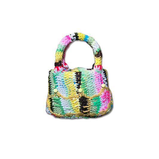 CROCHET BUCKET BAG