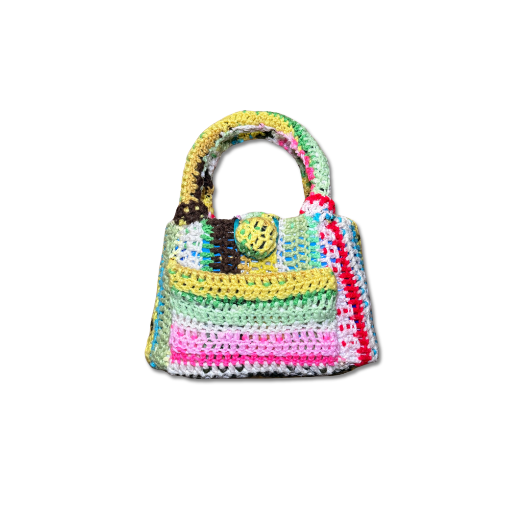 CROCHET BUCKET BAG