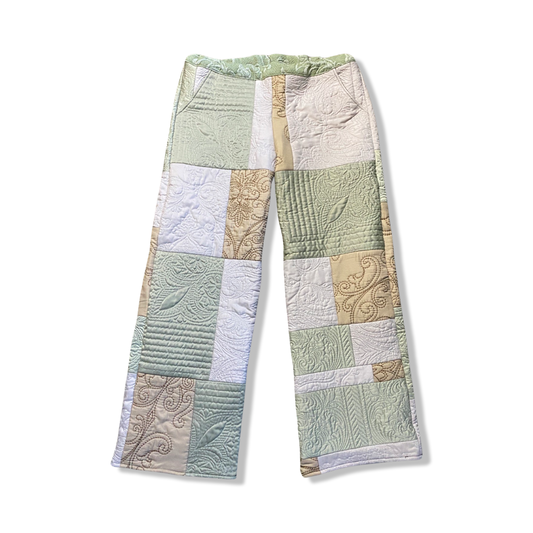 PATCHWORK QUILT PANTS